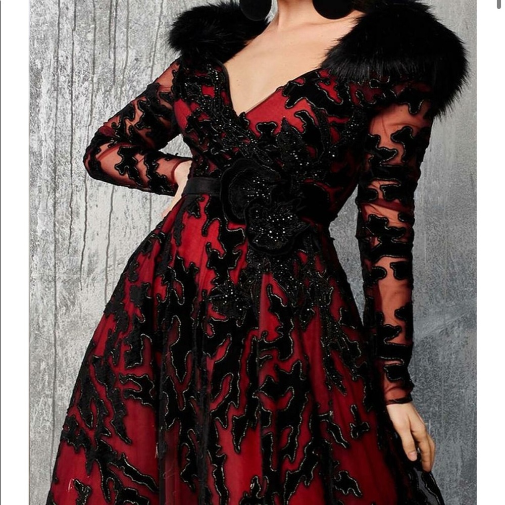 FOUAD SARKIS COUTURE GOWN! - Picture 4 of 8